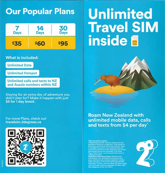 front cover of 2 Degree brochure